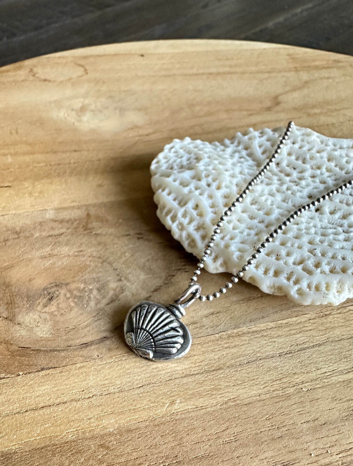 Sea Shell Nugget Necklace