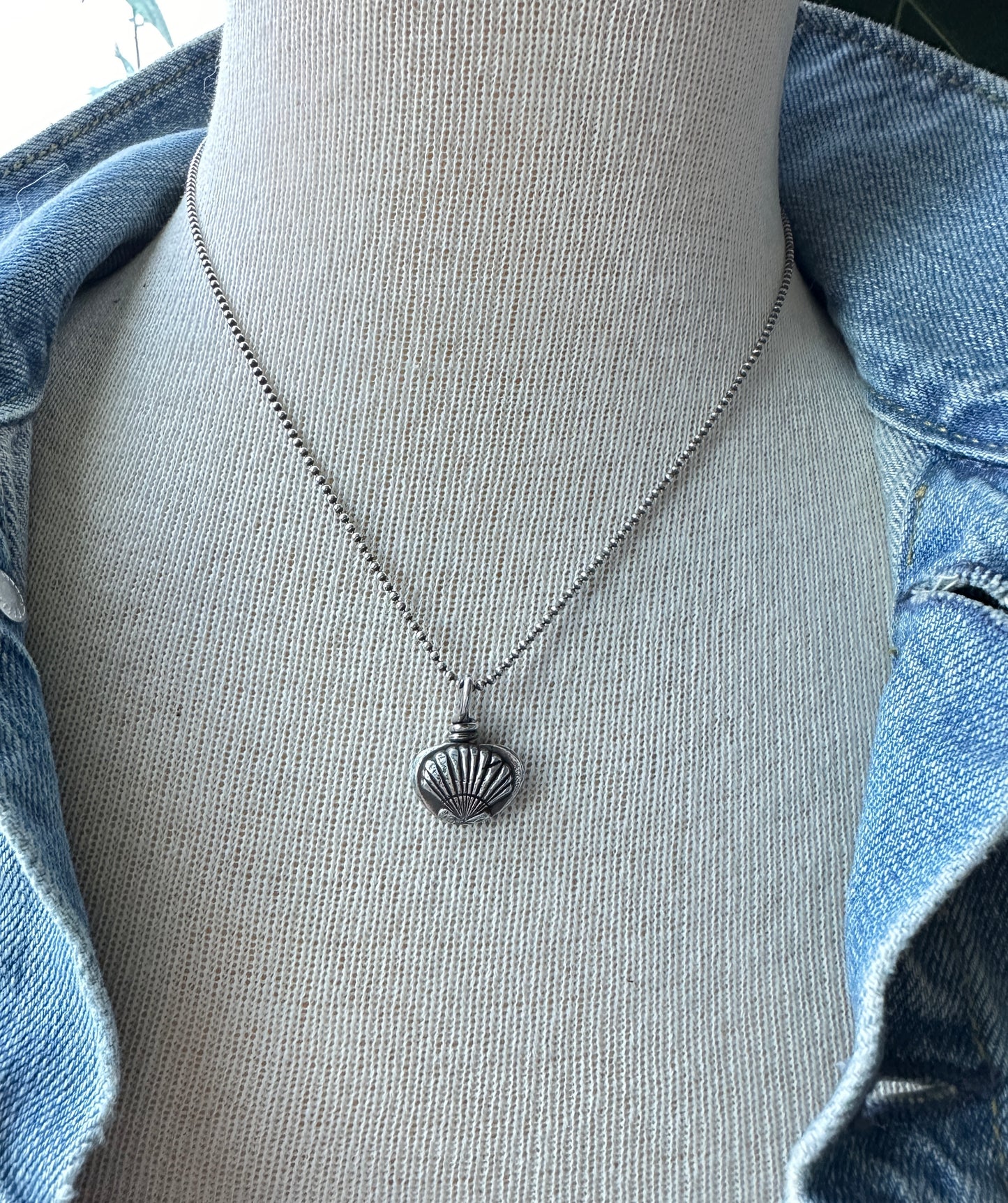 Sea Shell Nugget Necklace