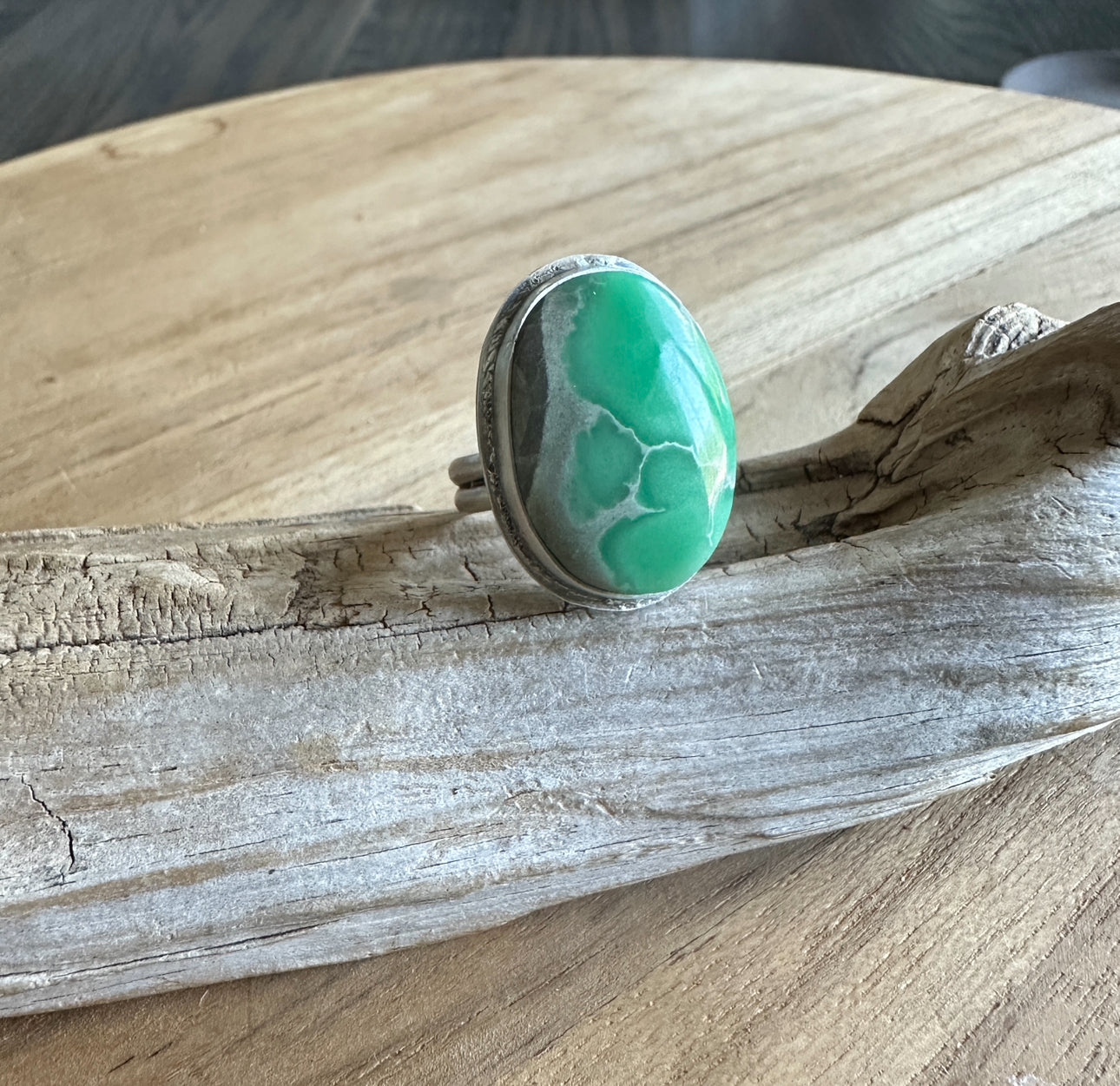 Lucin Variscite Ring