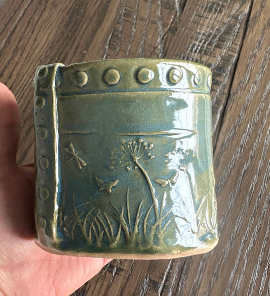 Pottery Pencil Holder