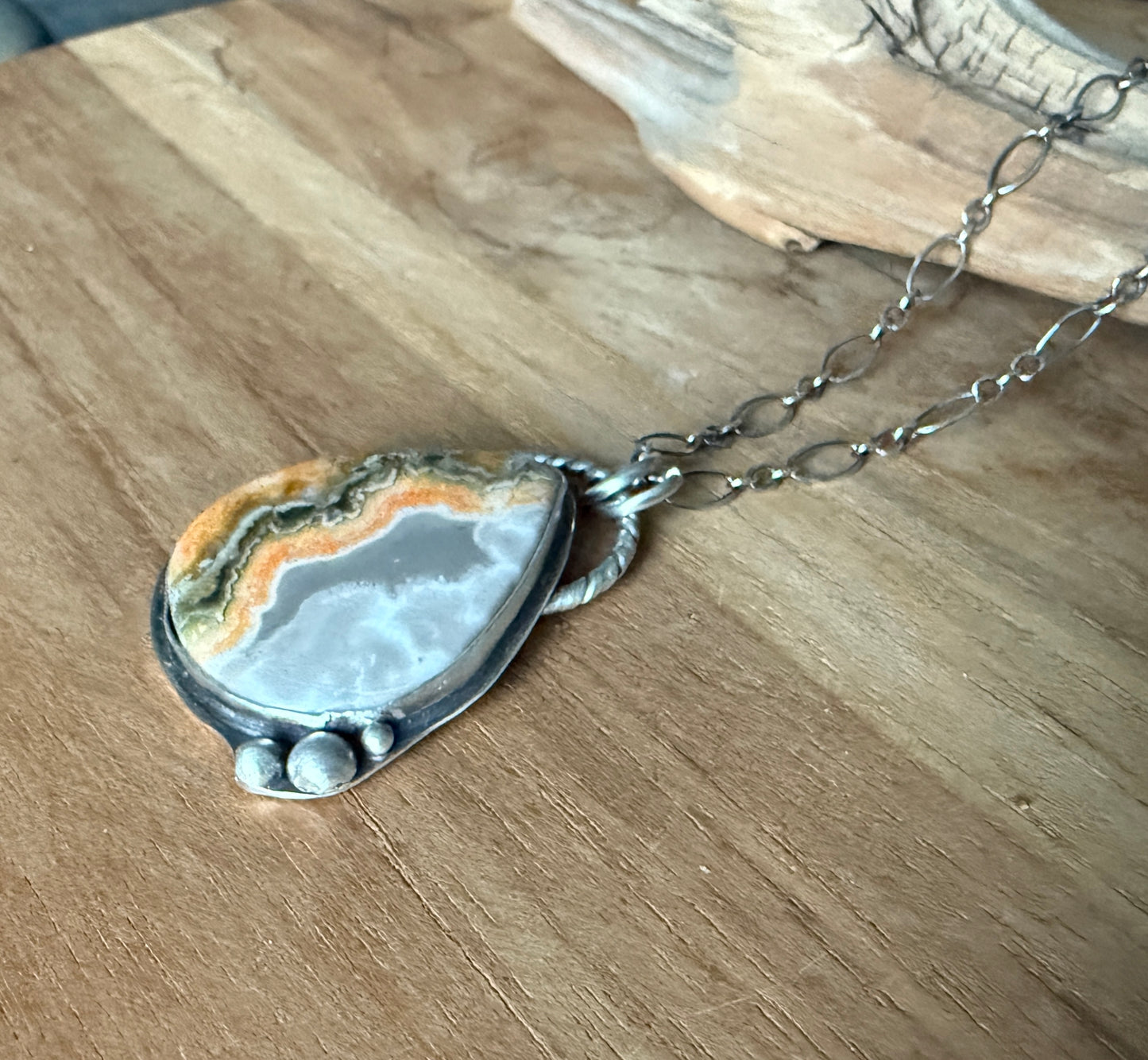 Bumblebee Jasper Necklace