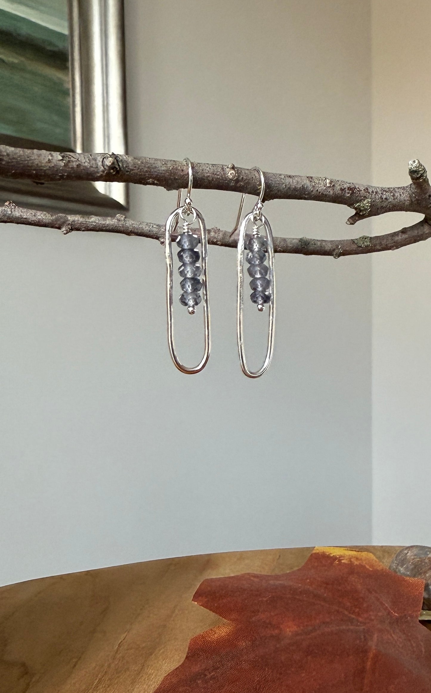 Tanzanite Oval Earrings