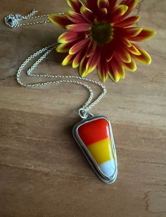 Candy Corn Necklace