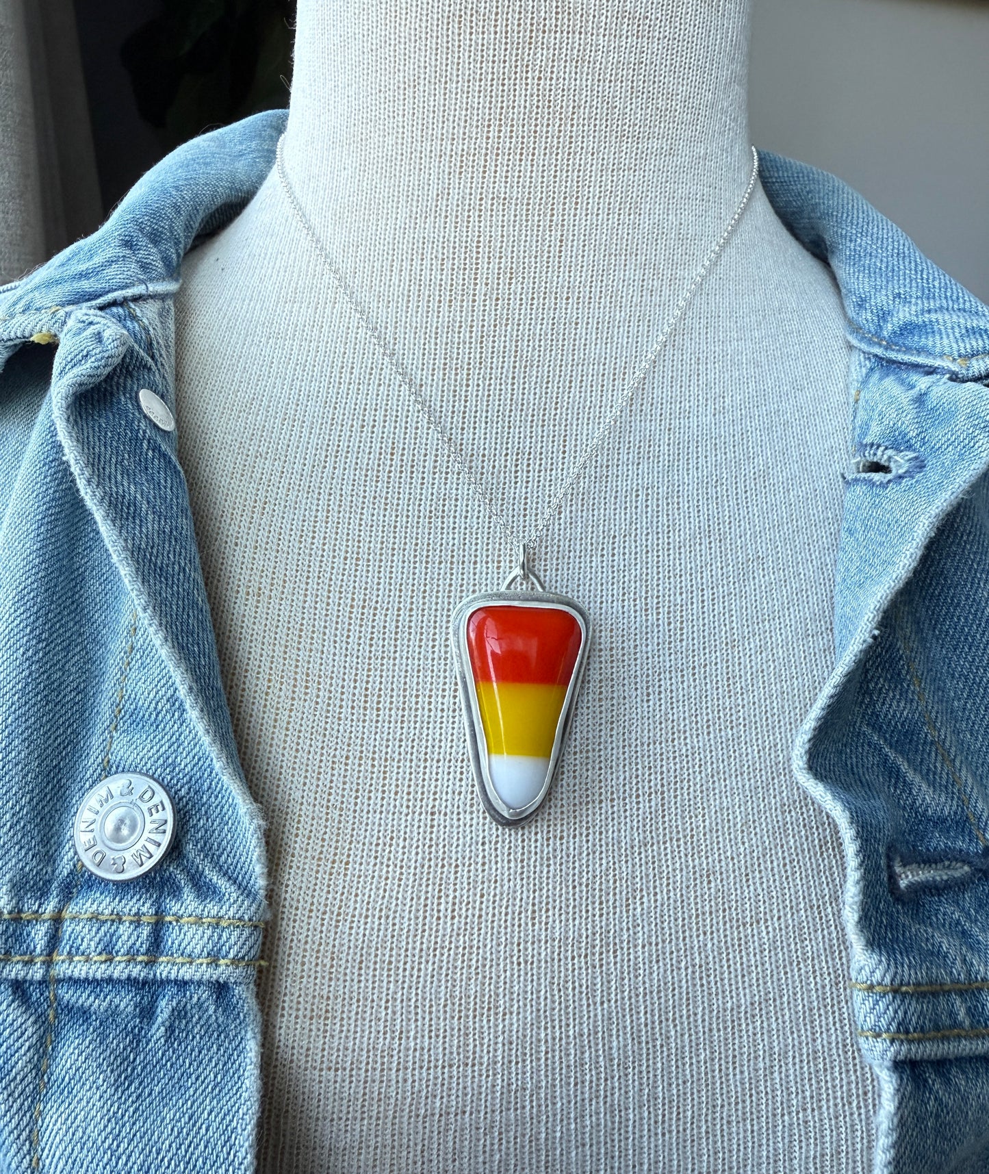 Candy Corn Necklace
