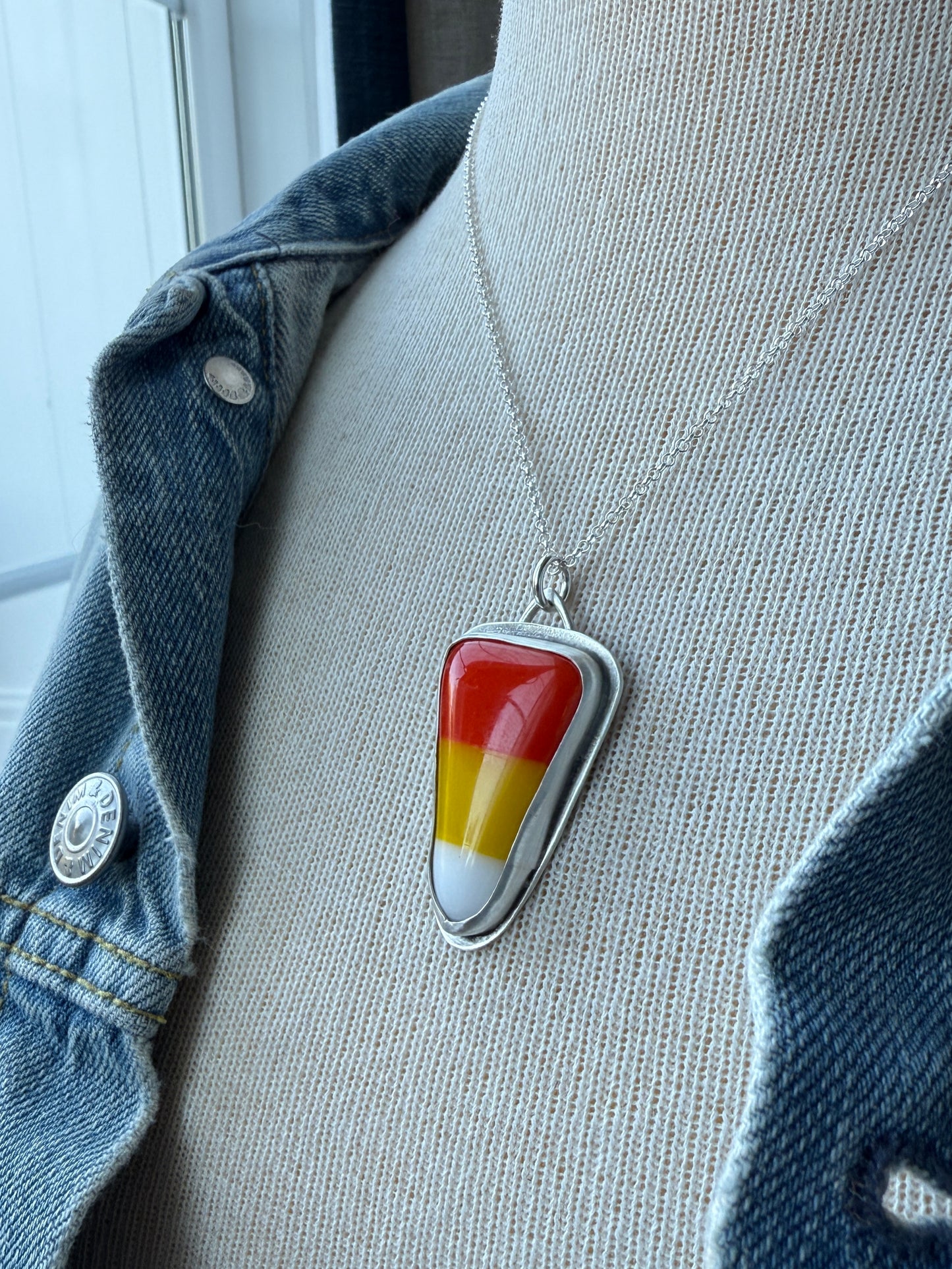 Candy Corn Necklace