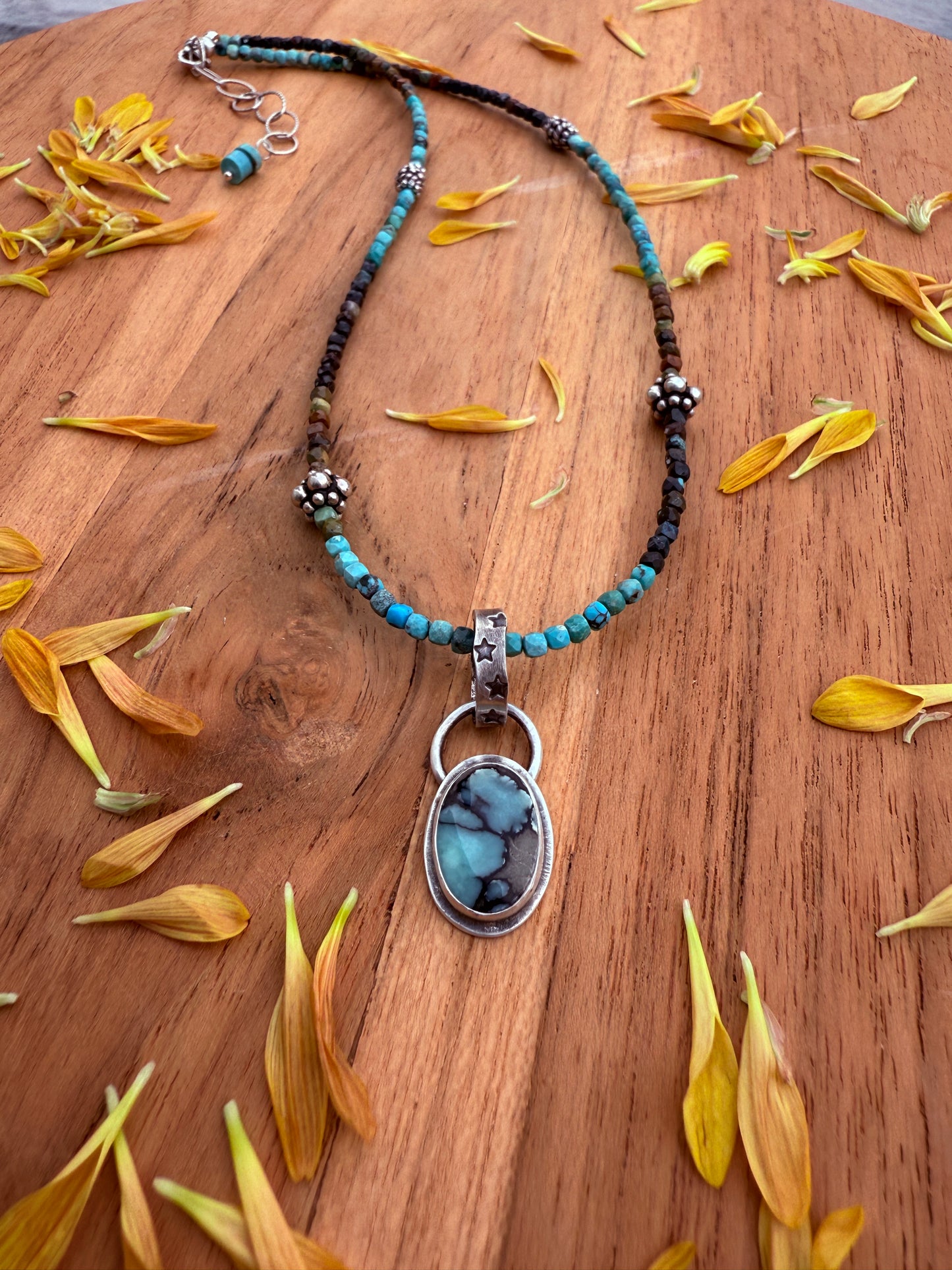 Desert Bloom Variscite Necklace