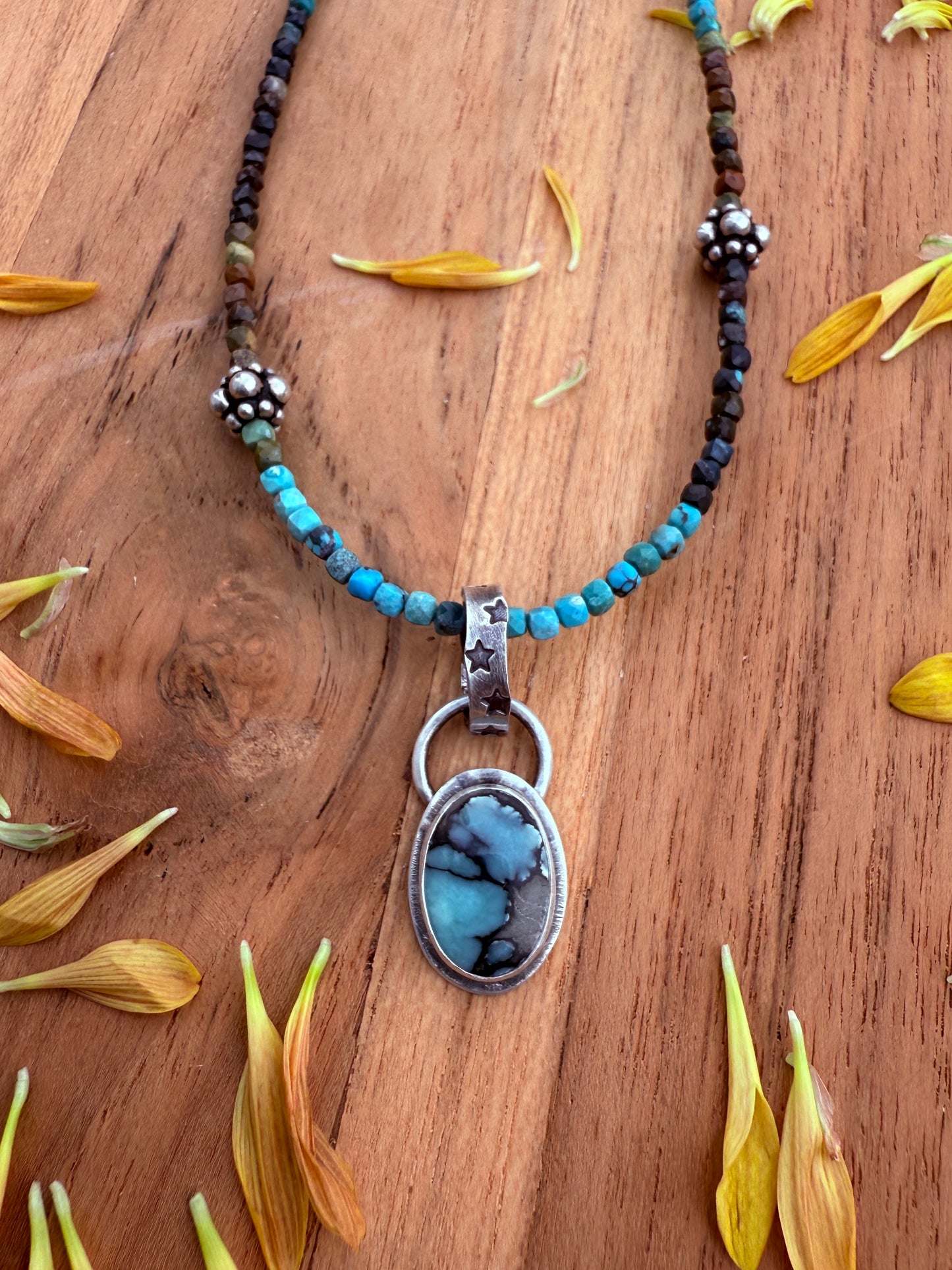 Desert Bloom Variscite Necklace