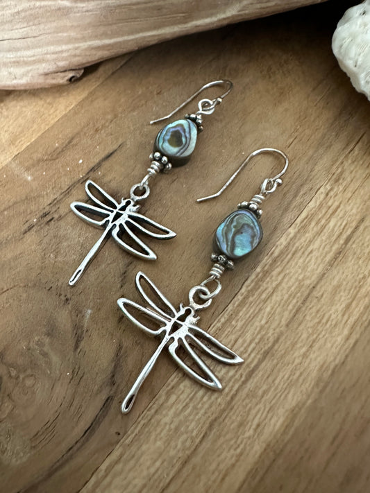 Dragonfly earrings