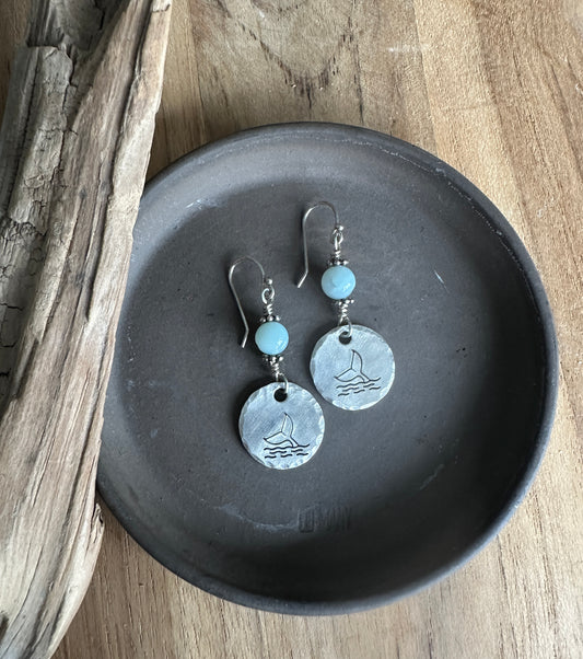 Whale Tail Earrings