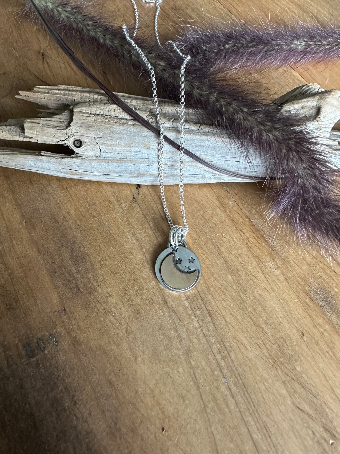 Moon and Stars necklace