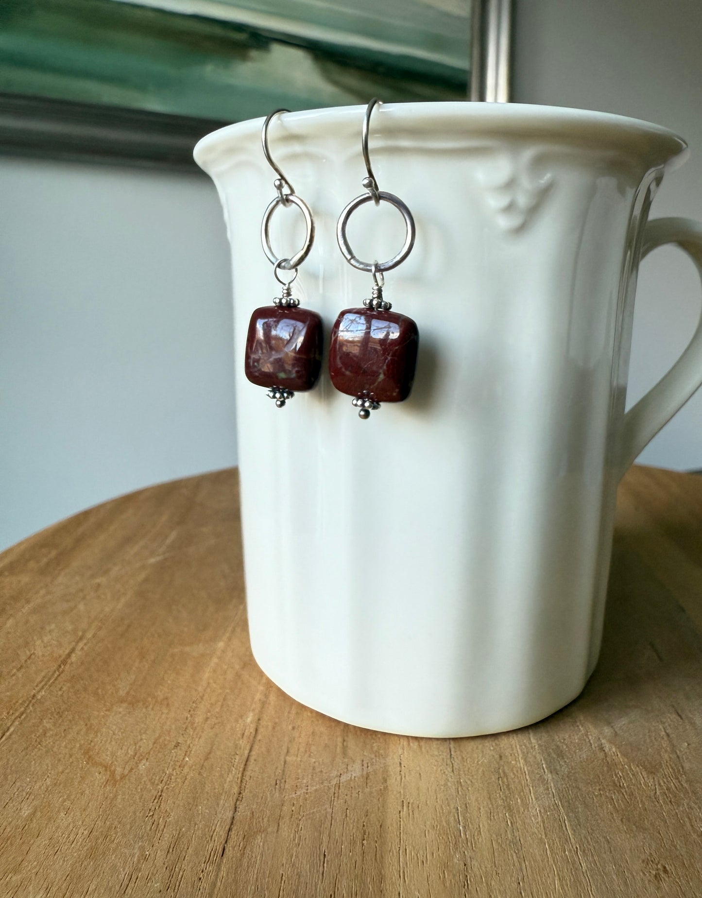 Red Creek Jasper Earrings