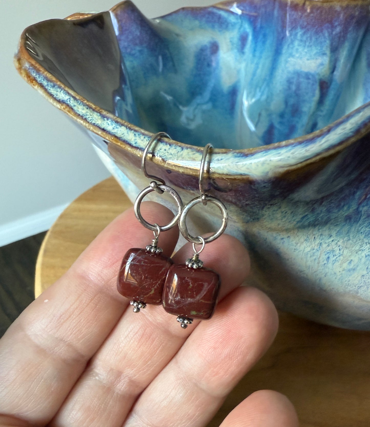 Red Creek Jasper Earrings
