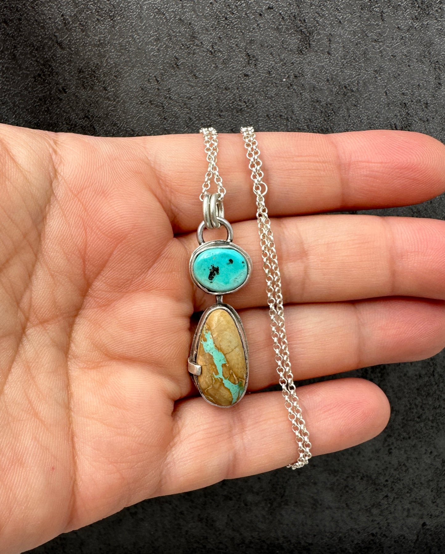 Crow Spring Turquoise necklace