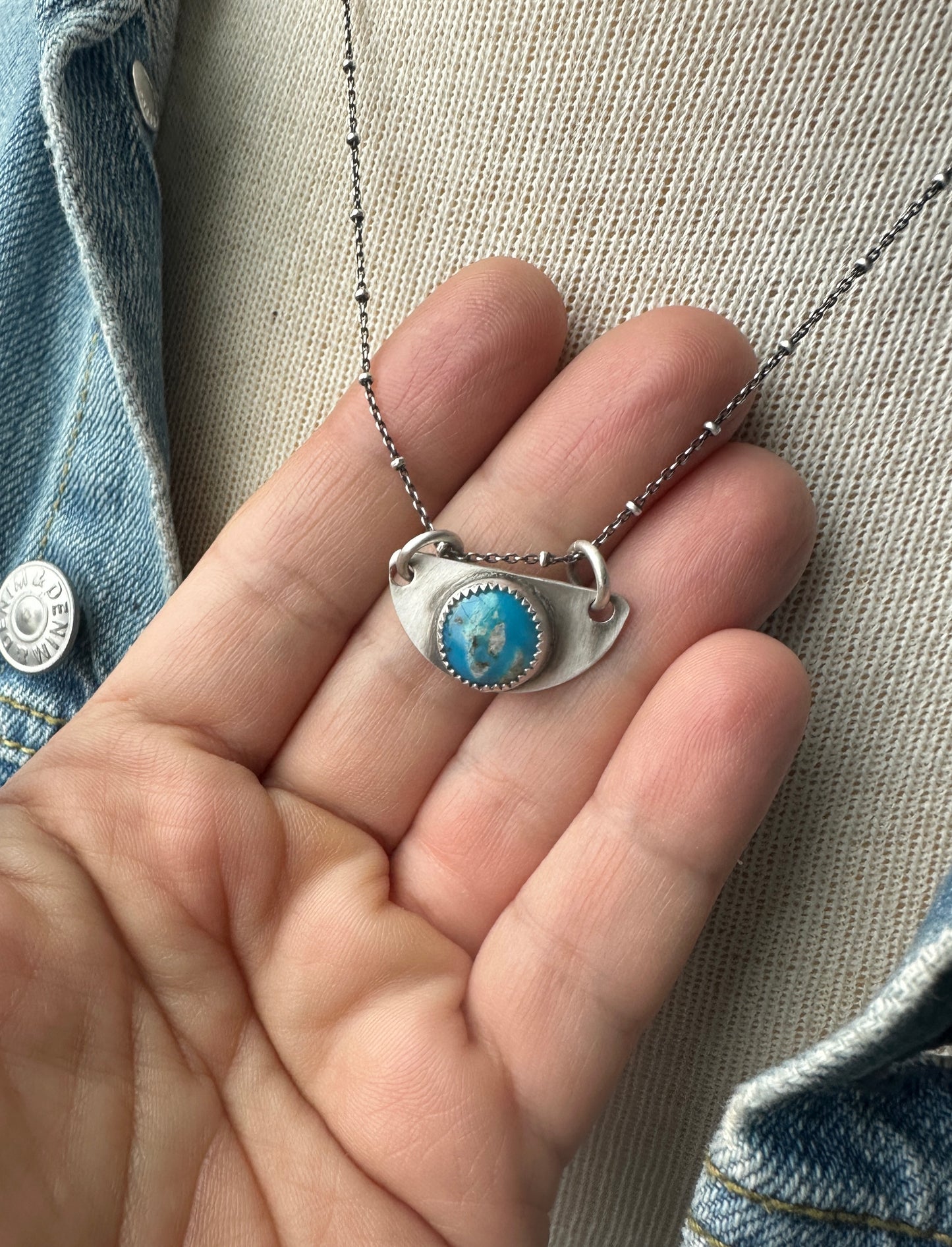 Turquoise Pendant Necklace