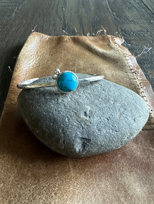 Sterling Silver Turquoise Cuff Bracelet