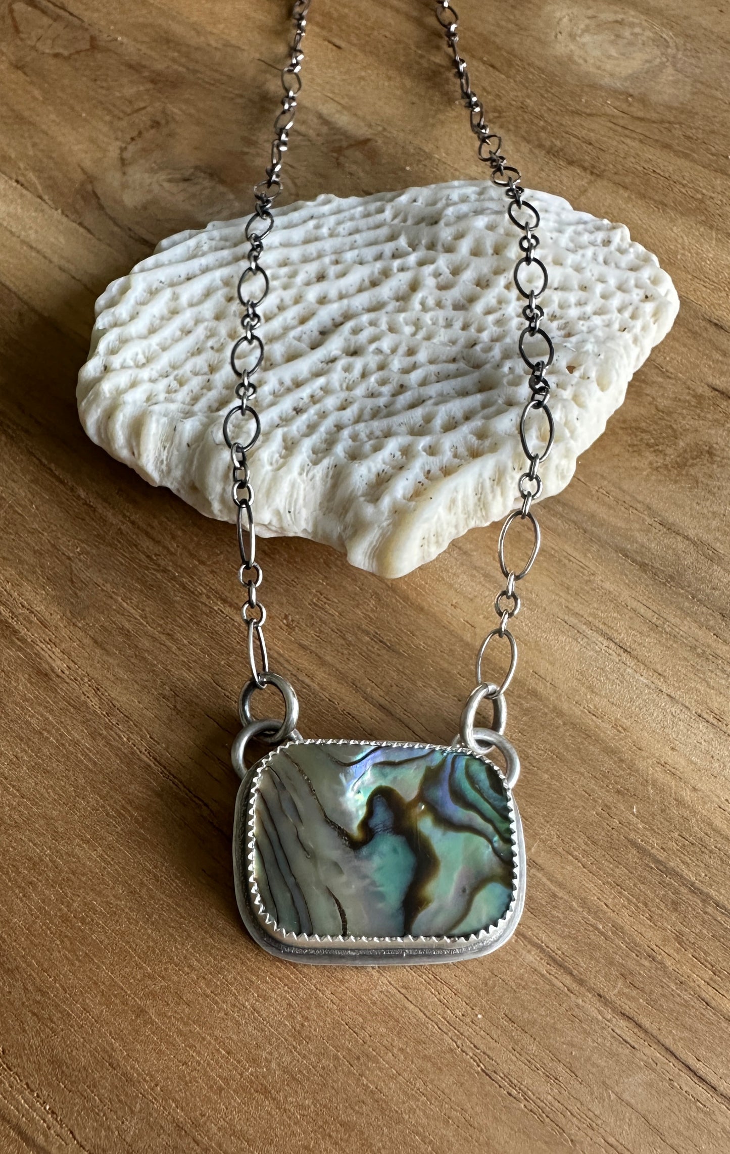 New Zealand Paua Shell Necklace