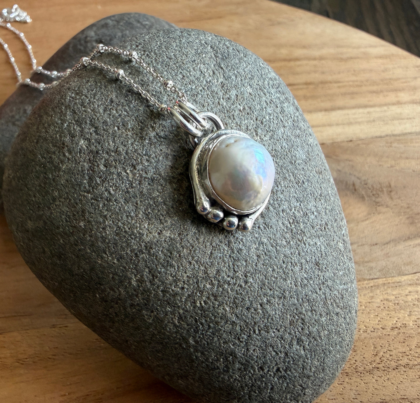 Mabe Pearl Necklace