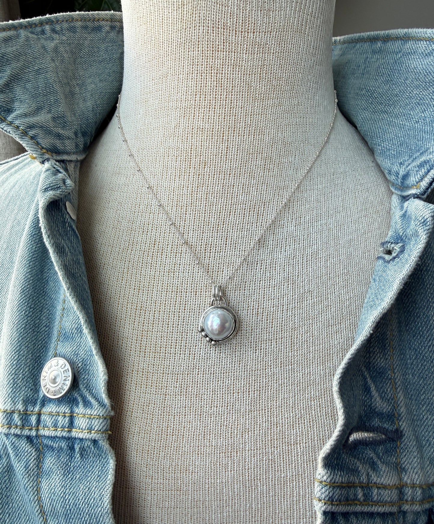Mabe Pearl Necklace