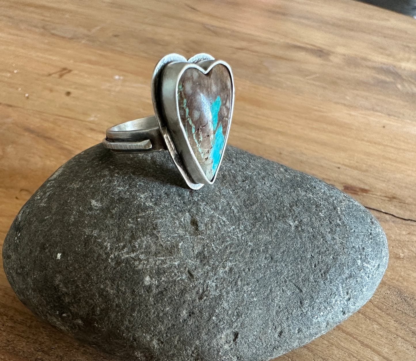 Royston Ribbon Heart Ring