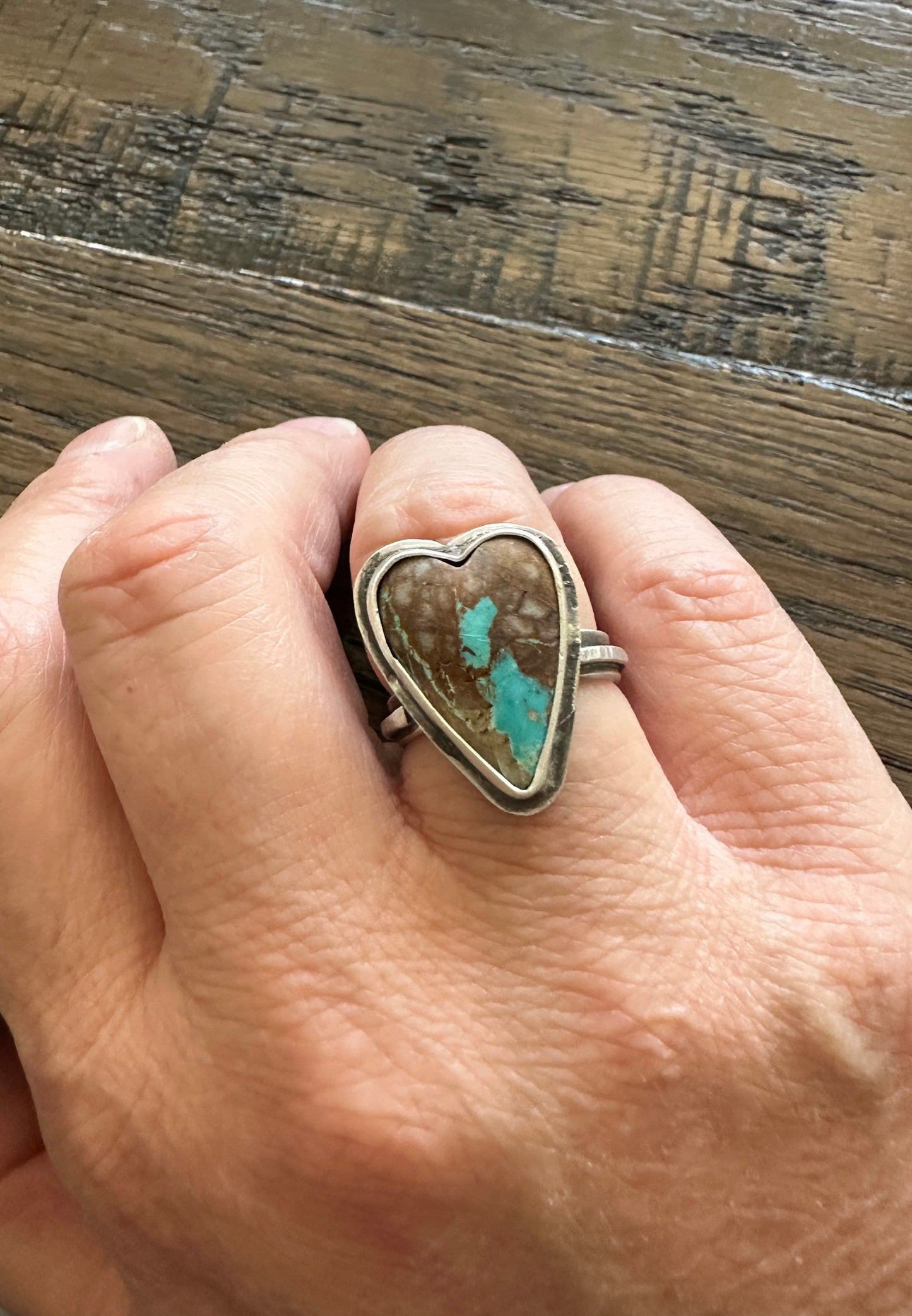 Royston Ribbon Heart Ring