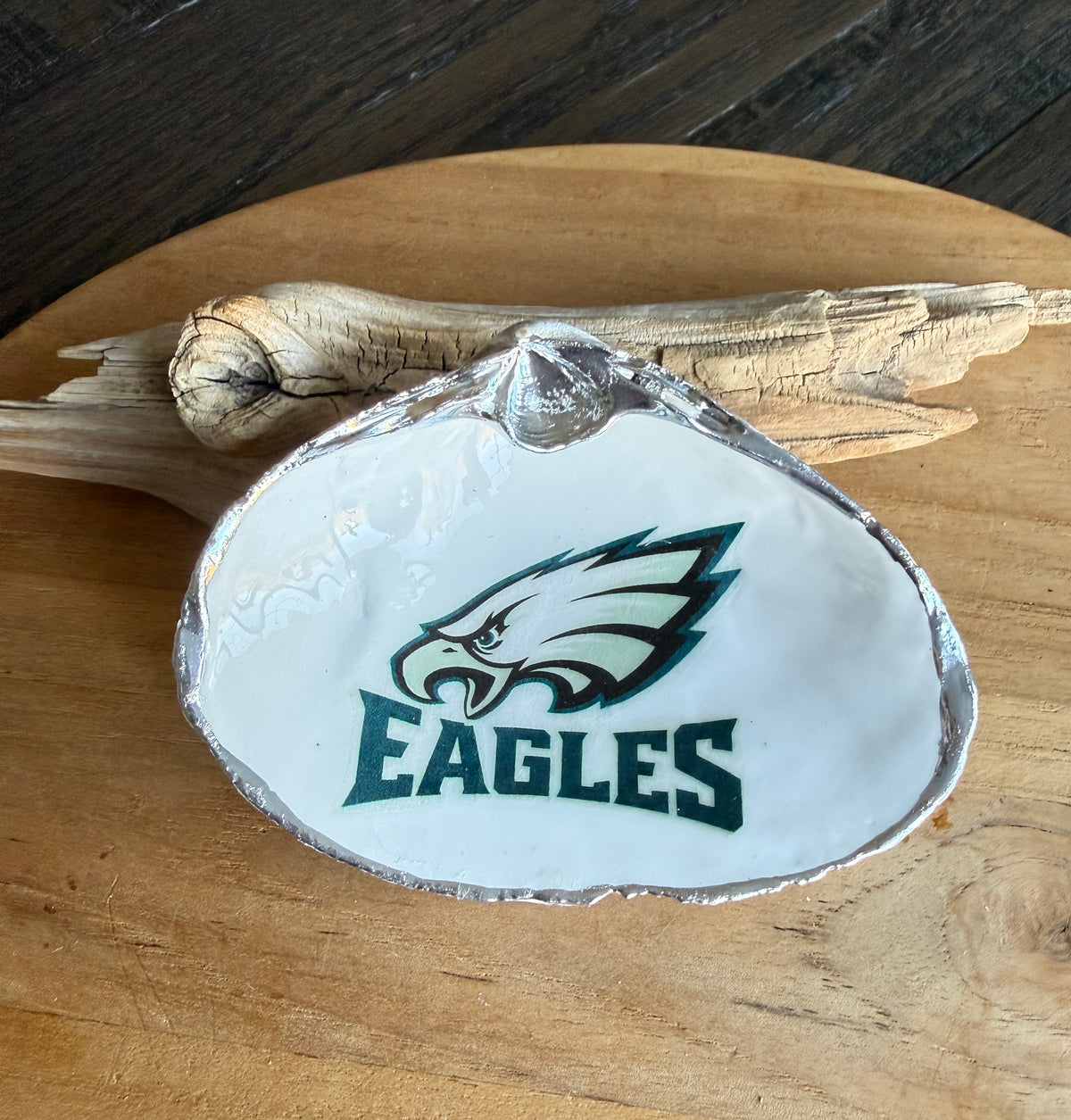 Eagles Clam Shell Trinket Dish