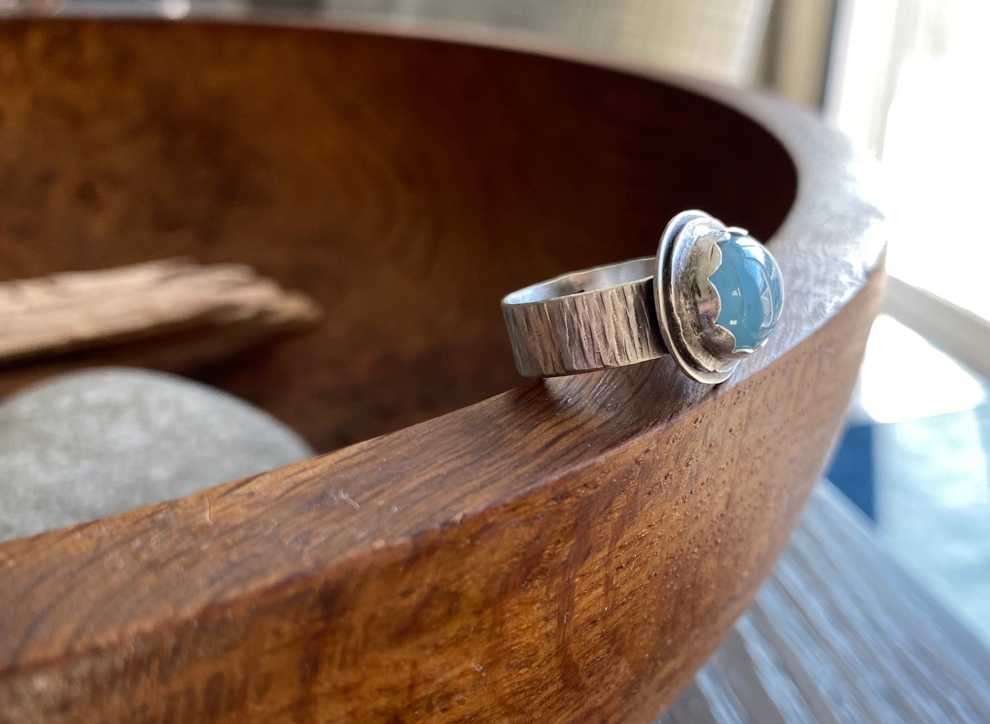 Aquamarine stone ring, March birthstone ring, aquamarine, silver stone ring, sterling silver aquamarine ring