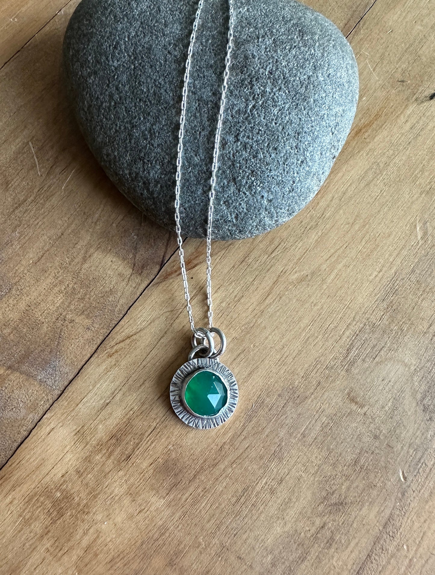 Green onyx necklace, green onyx pendant, necklace, onyx jewelry, green jewelry, sterling silver green onyx necklace, sterling silver jewelry