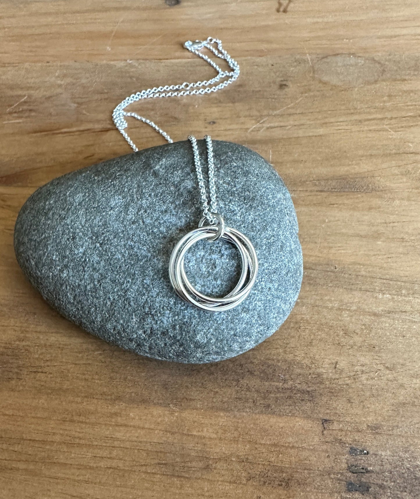 Three Ring Necklace