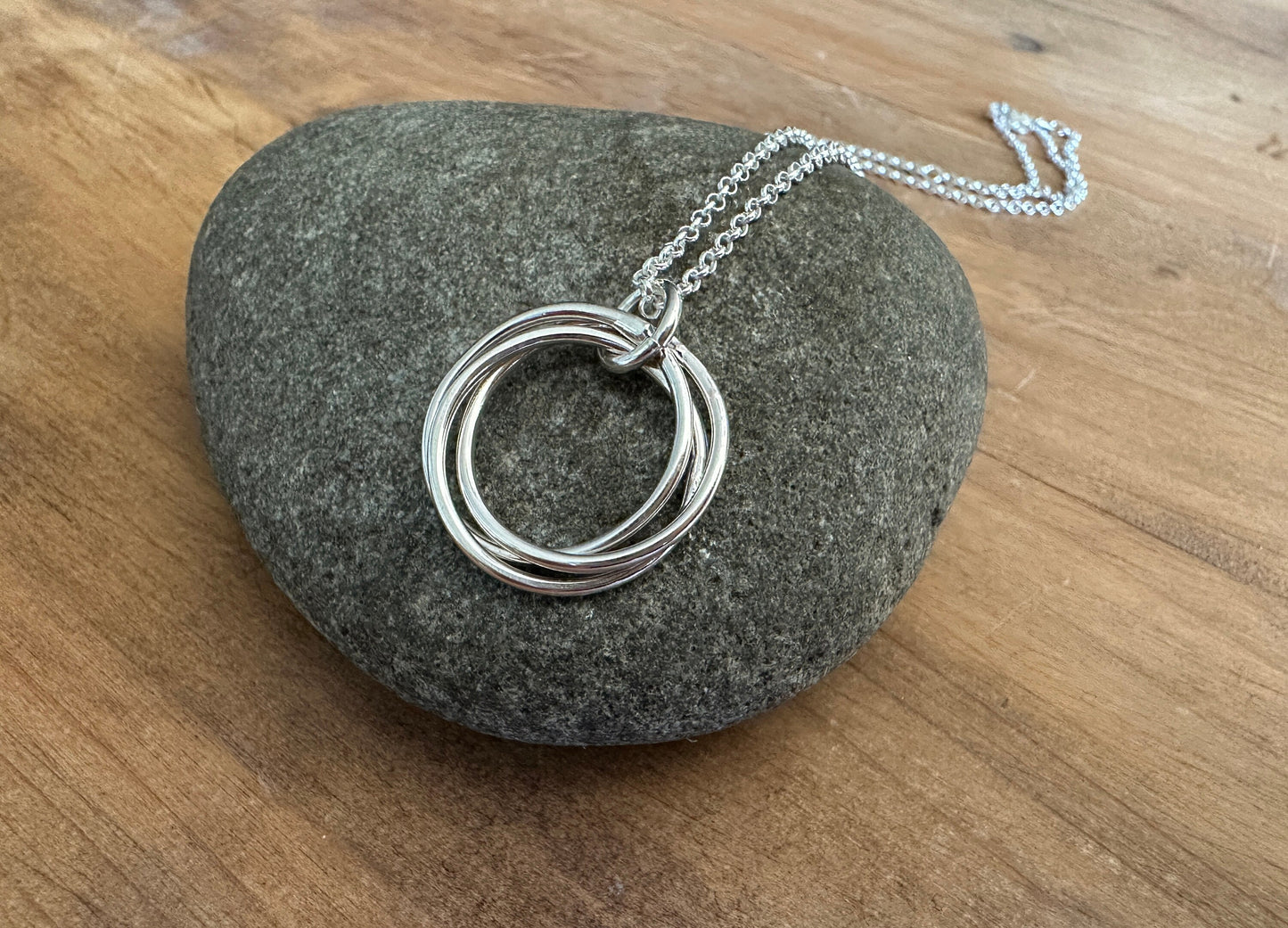 Three Ring Necklace