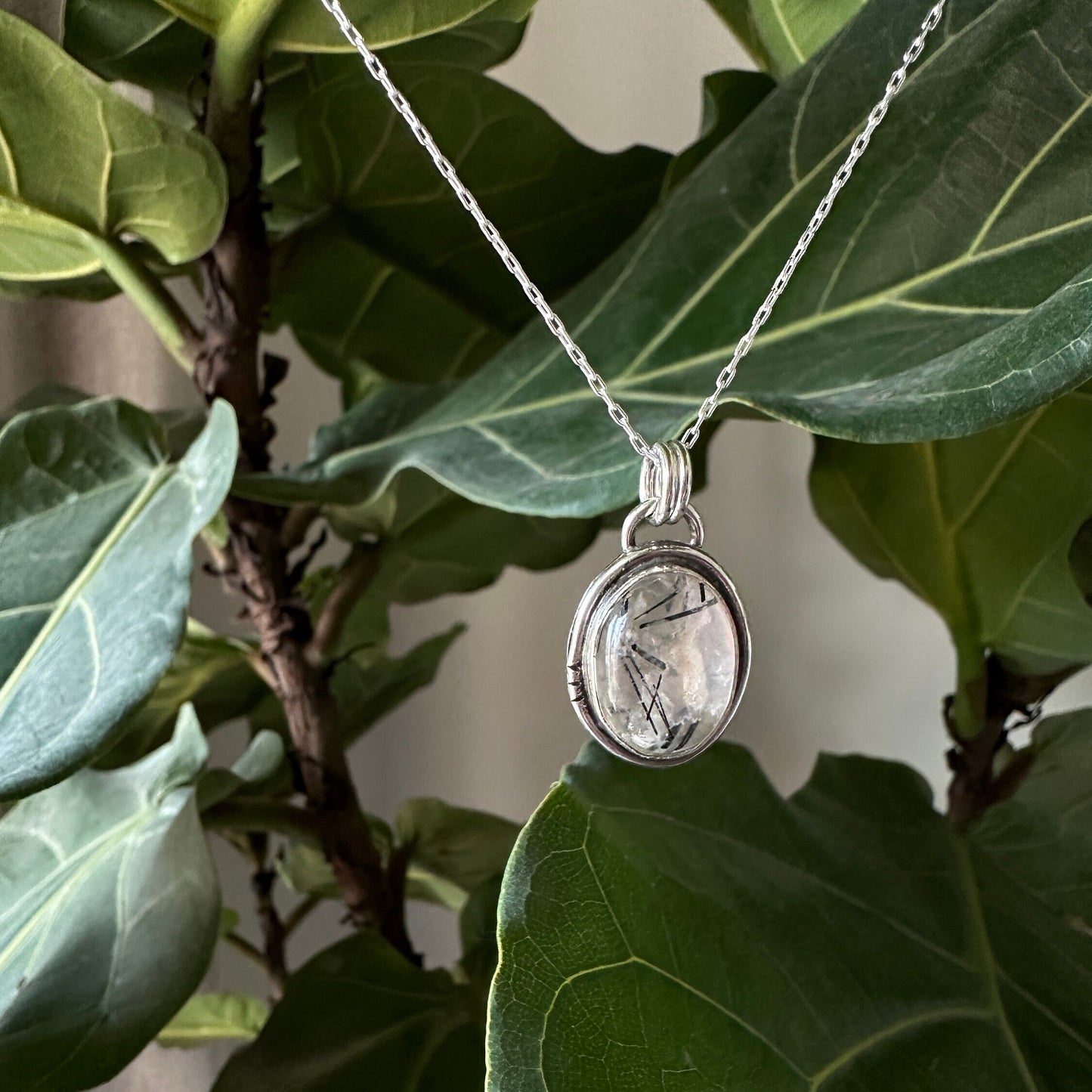 Tourmaline Quartz Necklace