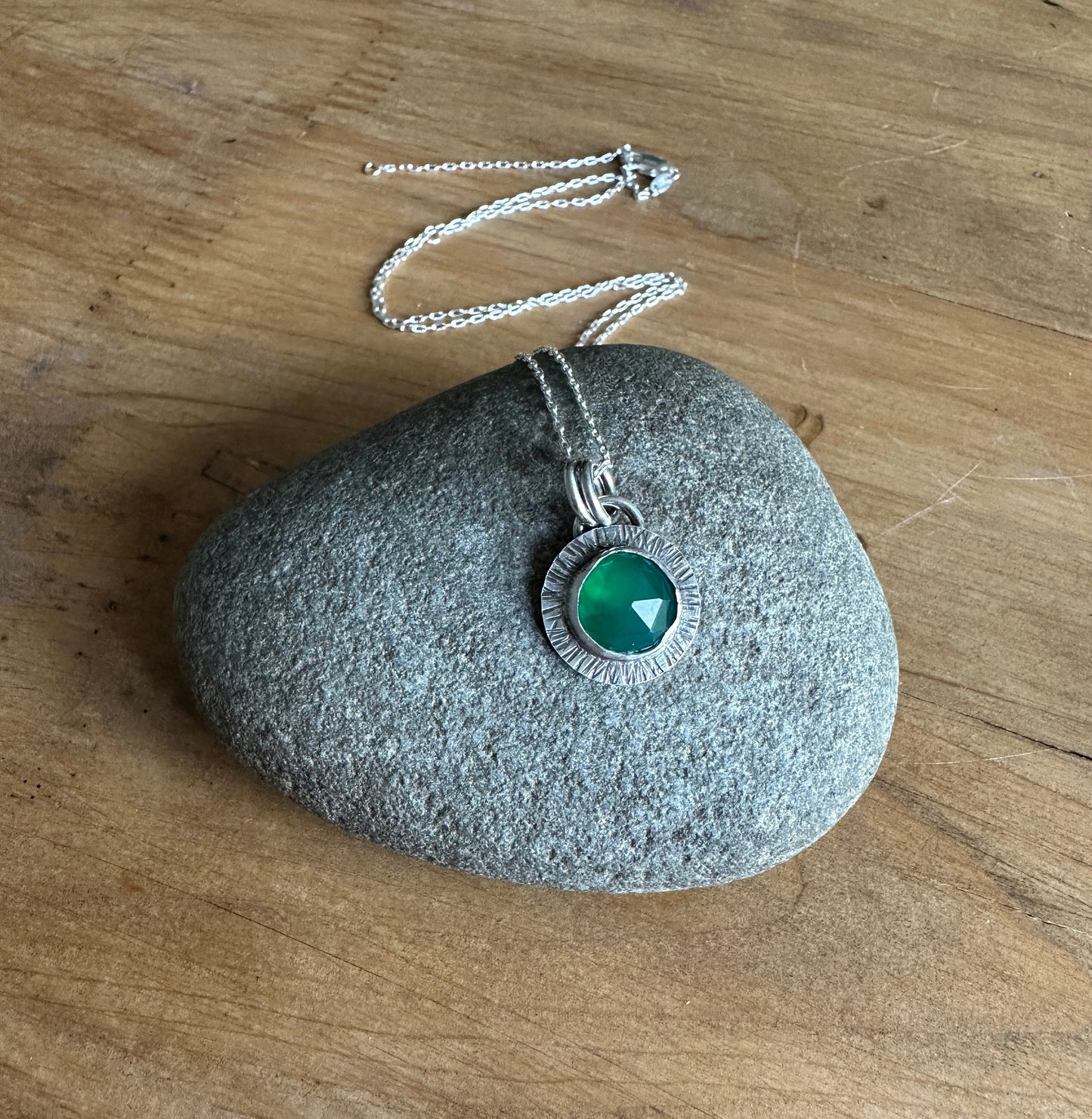 Green onyx necklace, green onyx pendant, necklace, onyx jewelry, green jewelry, sterling silver green onyx necklace, sterling silver jewelry