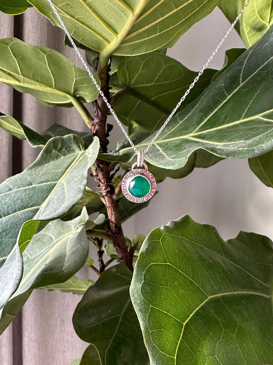 Green onyx necklace, green onyx pendant, necklace, onyx jewelry, green jewelry, sterling silver green onyx necklace, sterling silver jewelry