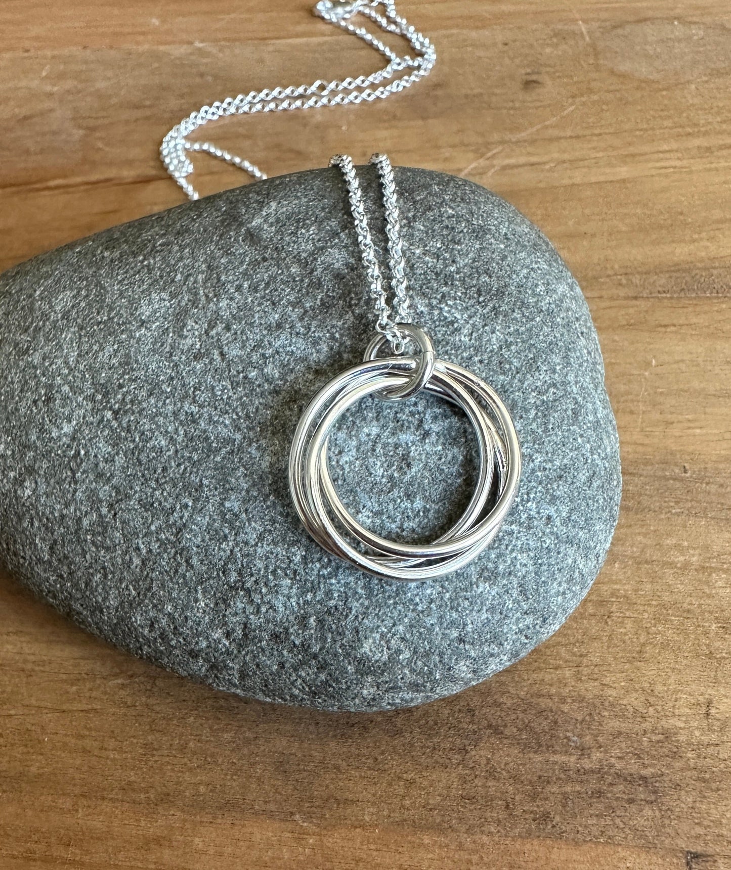 Three Ring Necklace